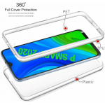 360 Front and Back Clear Case TPU Silicone Gel Cover For Huawei P40 Lite/nova 6 SE Slim Fit Look